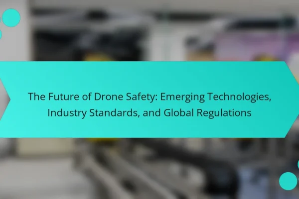 The Future of Drone Safety: Emerging Technologies, Industry Standards, and Global Regulations